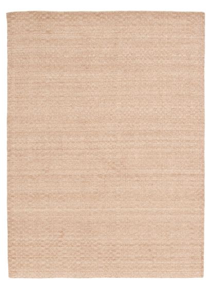 Indian Ananda 5'7" x 7'5" Hand Loomed Wool Rug 