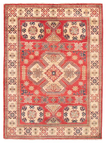 Afghan Finest Ghazni 5'9" x 7'10" Hand-knotted Wool Rug 