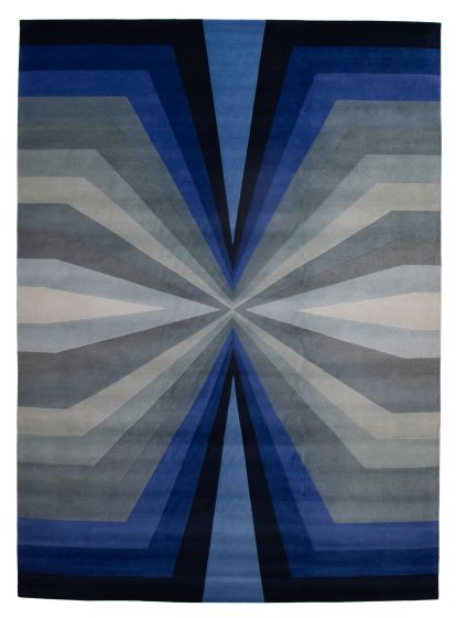 Nepal Opulence 9'10" x 13'1" Hand-knotted Wool Rug 