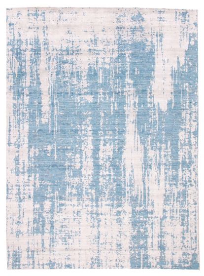 Tapis loreto 8'11" x 12'0" en soie artificielle