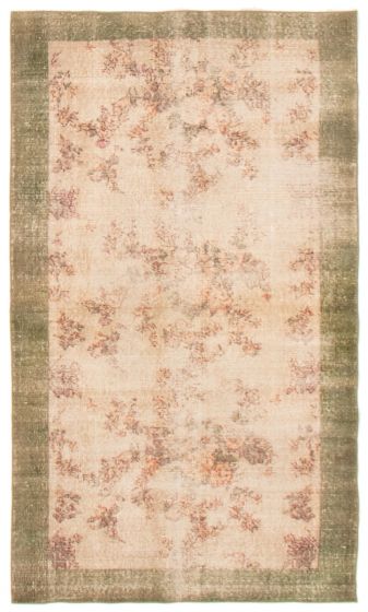 Turkish Melis Vintage 3'10" x 6'9" Hand-knotted Wool Rug 