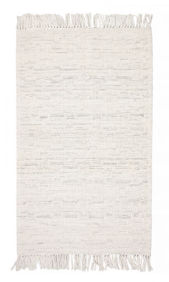 Indian Sienna 5'1" x 8'5" Braided Weave Wool Rug 