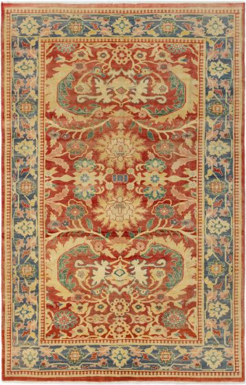 Turkish Kayseri 5'9" x 8'10" Hand-knotted Wool Rug 