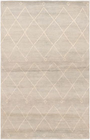 Tapis tangier 5'2" x 8'0" en laine