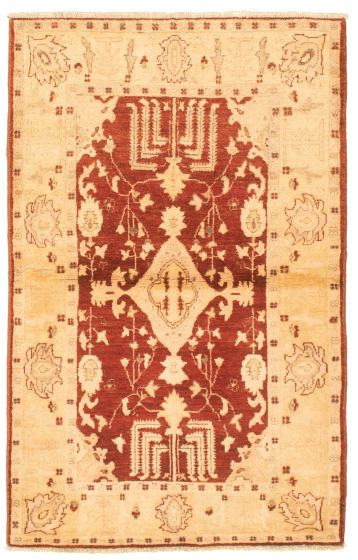 Afghan Chobi Finest 2'10" x 4'9" Hand-knotted Wool Rug 