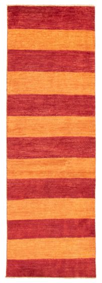 Pakistani Finest Peshawar Ziegler 2'7" x 8'2" Hand-knotted Wool Rug 