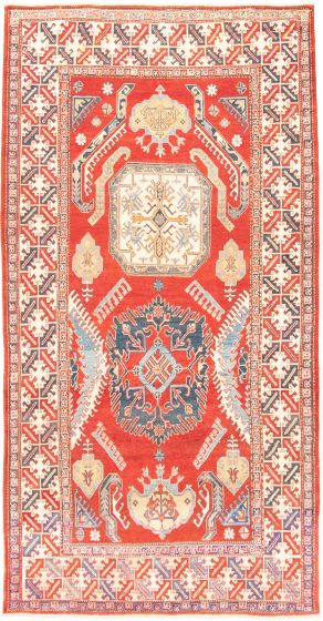 Afghan Finest Ghazni 5'7" x 11'1" Hand-knotted Wool Rug 