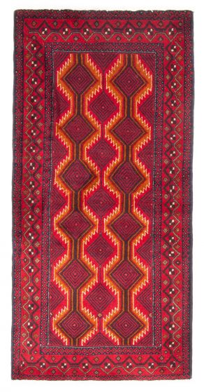 Afghan Royal Baluch 2'8" x 5'3" Hand-knotted Wool Rug 