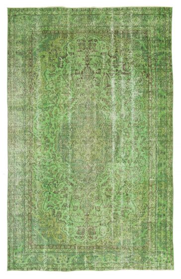 Turkish Color Transition 6'7" x 10'7" Hand-knotted Wool Rug 