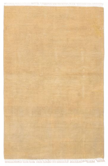 Pakistani Pak Finest Gabbeh 5'1" x 7'10" Hand-knotted Wool Rug 
