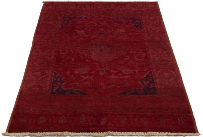 Indian Vibrance 5'1" x 7'10" Hand-knotted Wool Rug 