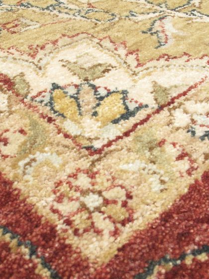 Indian Chobi Twisted 6'4" x 8'0" Hand-knotted Wool Rug 