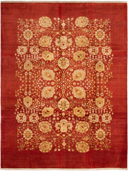 Pakistani Pako Persian 18 Of 20 10'1" x 13'4" Hand-knotted Wool Rug 