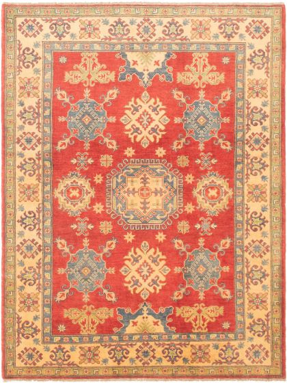 Afghan Finest Ghazni 5'1" x 6'7" Hand-knotted Wool Rug 