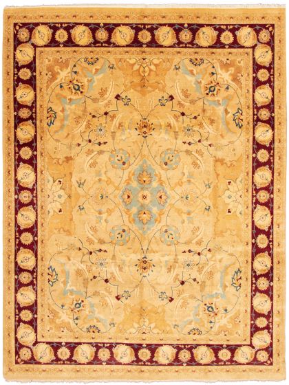 Pakistani Pako Persian 18 Of 20 9'2" x 12'1" Hand-knotted Wool Rug 
