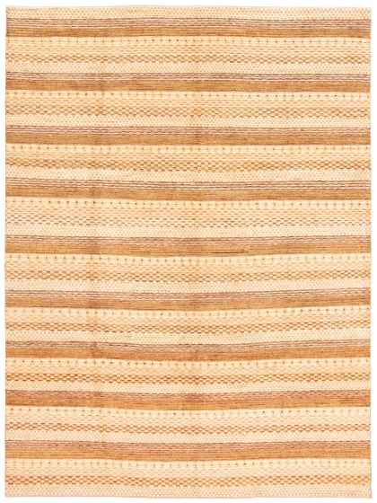 Pakistani Finest Peshawar Ziegler 8'10" x 12'1" Hand-knotted Wool Rug 
