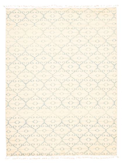 Pakistani Pak Finest Marrakesh 9'0" x 12'0" Hand-knotted Wool Rug 
