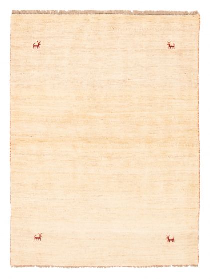 Indian Kashkuli Gabbeh 4'11" x 6'7" Hand-knotted Wool Rug 
