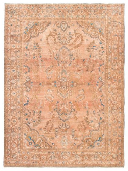 Persian Style 9'4" x 12'6" Hand-knotted Wool Rug 