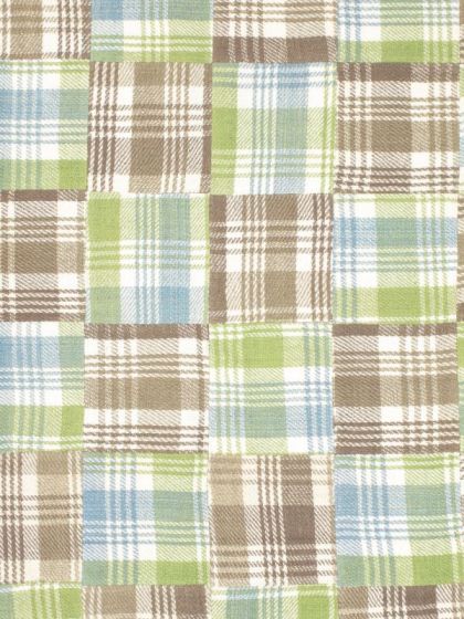 Indian Scottish Patch 5'7" x 7'7" Handmade Wool Dhurrie 