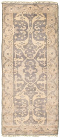 Tapis oushak royal 2'7" x 6'3" en laine