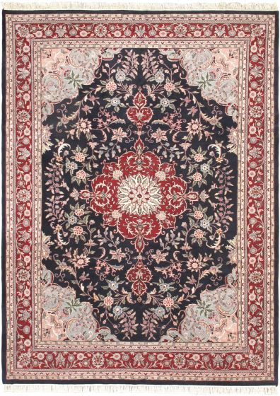 Indian Royal Sarough 9'10" x 13'4" Hand-knotted Wool Rug 