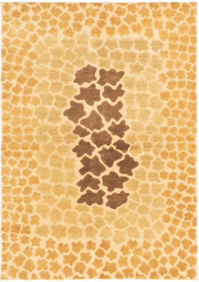 Nepal Opulence 5'7" x 7'10" Hand-knotted Wool Rug 
