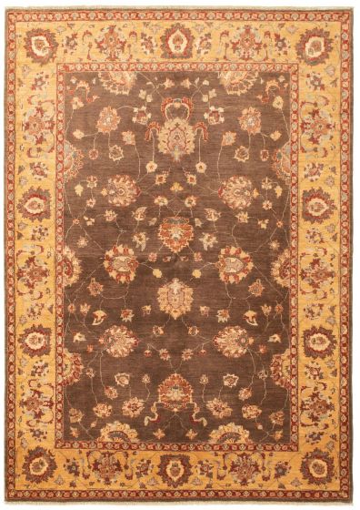Afghan Chobi Finest 6'1" x 9'0" Hand-knotted Wool Rug 
