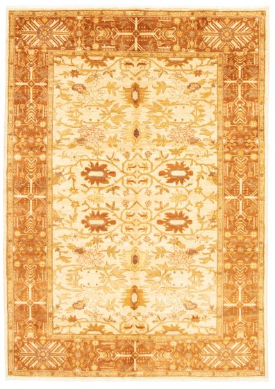 Afghan Chobi Finest 6'0" x 8'6" Hand-knotted Wool Rug 