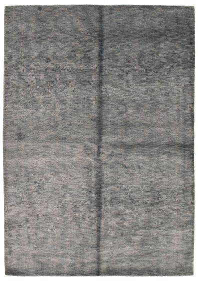Indian Ananda 5'5" x 7'8" Hand Loomed Viscose Rug 