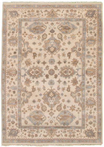 Tapis oushak royal 6'3" x 8'9" en laine