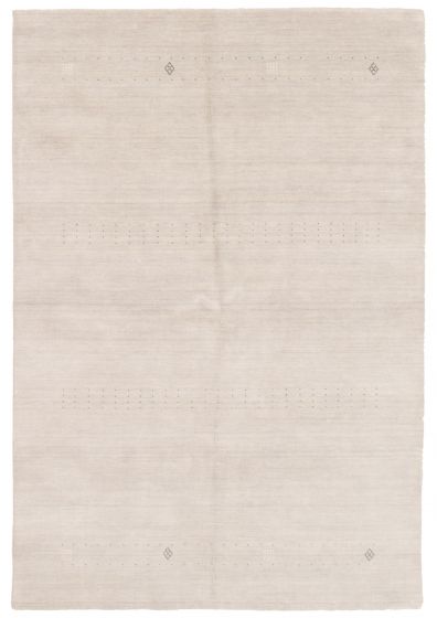 Indo Gabbeh 6'3" x 9'0" Hand Loomed Wool Rug 