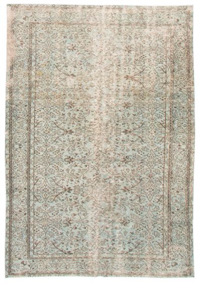 Turkish Color Transition 5'9" x 8'4" Hand-knotted Wool Rug 