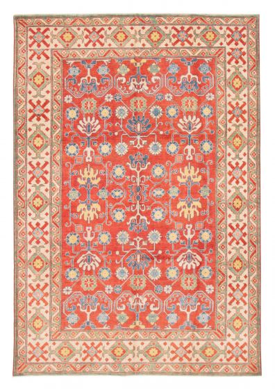 Afghan Finest Ghazni 8'3" x 12'1" Hand-knotted Wool Rug 