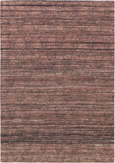 Indian Fab Dhurrie 4'7" x 6'6" Flat-Weave Viscose Dhurrie 