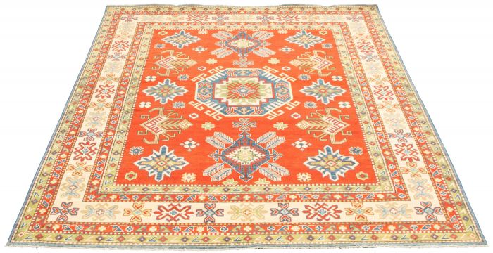 Afghan Finest Ghazni 7'11" x 9'10" Hand-knotted Wool Rug 