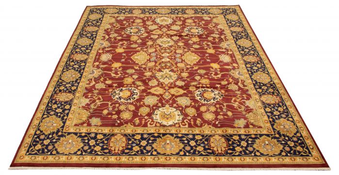 Pakistani Pako Persian 18 Of 20 9'2" x 12'4" Hand-knotted Wool Rug 