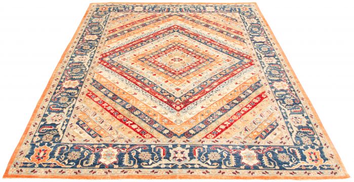 Afghan Aryana 9'0" x 11'9" Hand-knotted Wool Rug 
