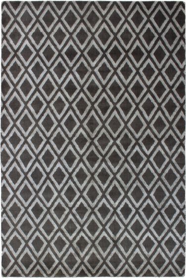Indian Kashkuli Gabbeh 5'5" x 8'3" Hand-knotted Silk, Wool Rug 