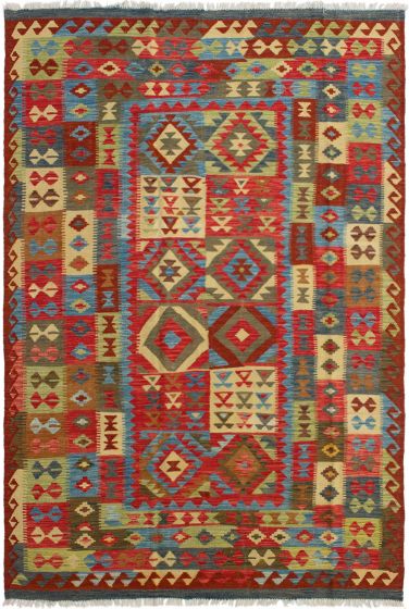 Kilim sivas 6'1" x 9'8" en laine