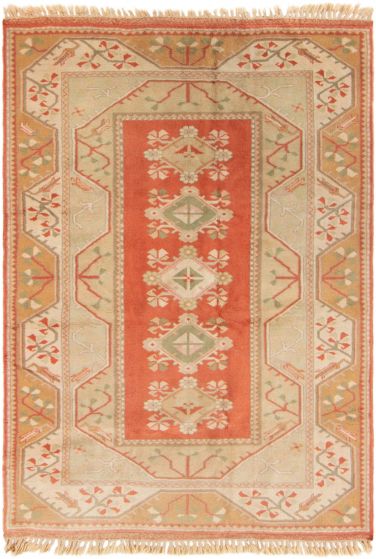 Tapis melis vintage 5'3" x 7'10" en laine
