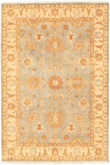 Pakistani Peshawar Oushak 6'1" x 9'3" Hand-knotted Wool Rug 