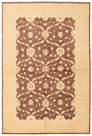 Afghan Chobi Finest 6'0" x 9'0" Hand-knotted Wool Rug 