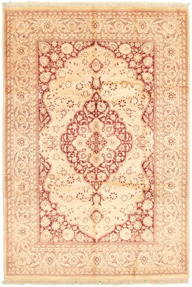 Pakistani Pako Persian 18 Of 20 6'1" x 9'2" Hand-knotted Wool Rug 