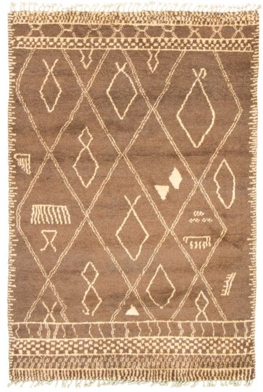 Pakistani Pak Finest Marrakesh 6'0" x 8'9" Hand-knotted Wool Rug 