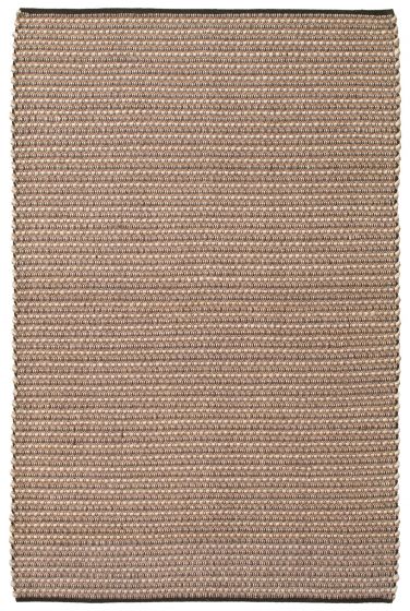 Indian Sienna 5'3" x 7'10" Braided Weave Wool Rug 