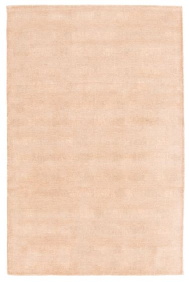 Indian Silk Shadow 5'2" x 7'7" Hand Loomed Wool Rug 