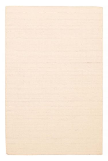 Indian Marrakech 5'1" x 8'0" Flat-Weave Wool Kilim 