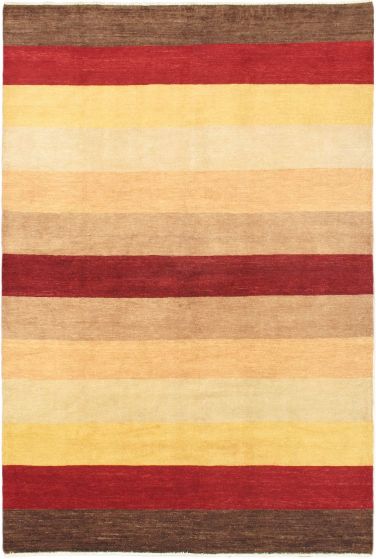 Afghan Finest Ziegler Chobi 6'10" x 10'2" Hand-knotted Wool Rug 
