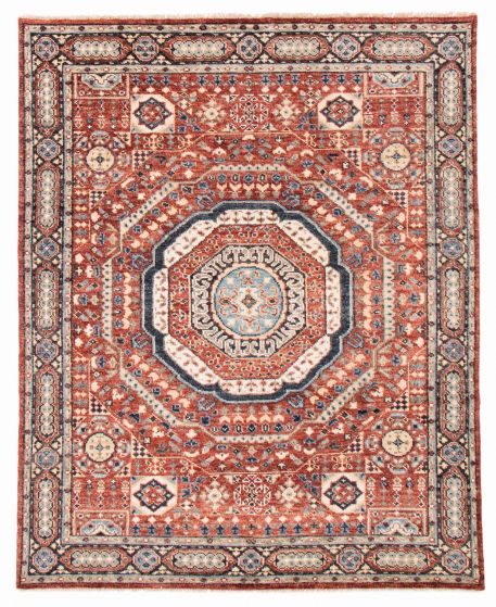 Indian Jules Serapi 7'9" x 9'10" Hand-knotted Wool Rug 